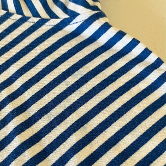 Polo Ralph Lauren Classic Fit Short Sleeve Striped Shirt Mens Large Blue *READ - Picture 6 of 12